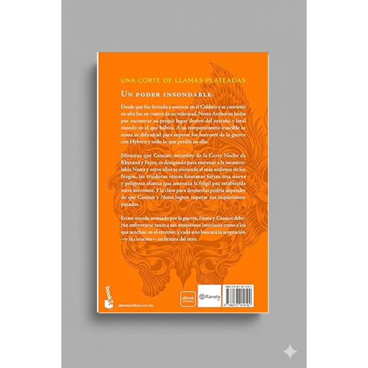 Una corte de llamas plateadas - Sarah J. Maas | Nesta y Cassian