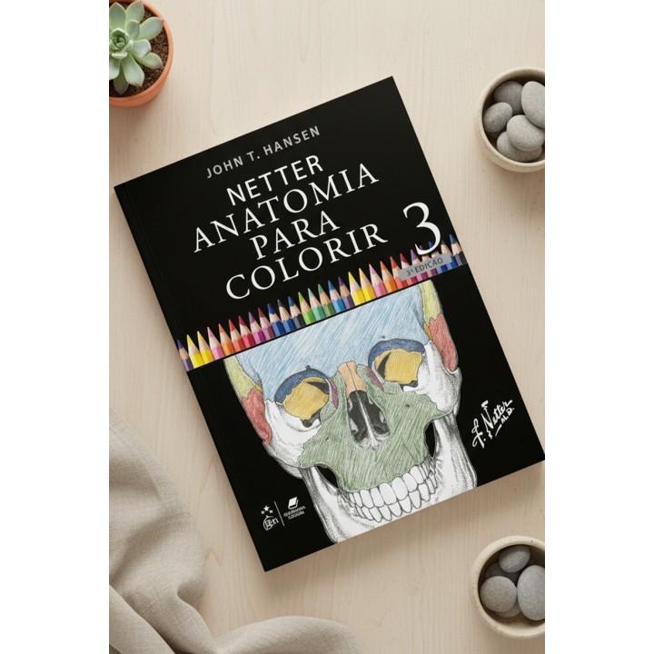 Netter. Cuaderno de Anatomía para Colorear 3ª Ed. (Hansen)