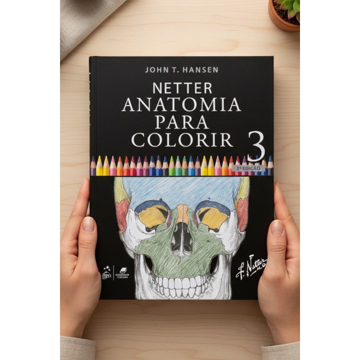 Netter. Cuaderno de Anatomía para Colorear 3ª Ed. (Hansen)